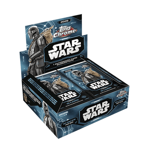 2026 Topps Star Wars Chrome Hobby Box - underpaidcollectibles