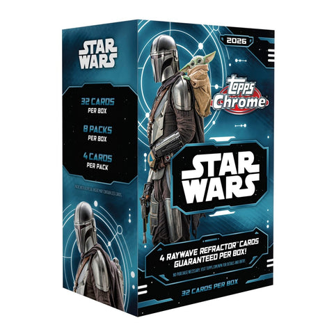 2026 Topps Star Wars Chrome Value Box - underpaidcollectibles
