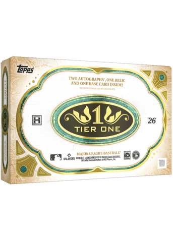 2026 Topps Tier One Baseball Hobby Box - underpaidcollectibles