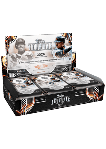 2026 Topps Tribute Baseball Hobby Box - underpaidcollectibles