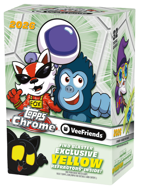2026 Topps VeeFriends Chrome Value Blaster Box - underpaidcollectibles