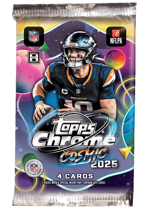 2025 Topps Cosmic Chrome Football Hobby Pack