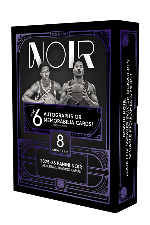 2025-26 Panini Noir Basketball Hobby Box