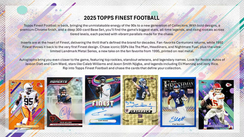 2025 Topps Finest Football Hobby Box
