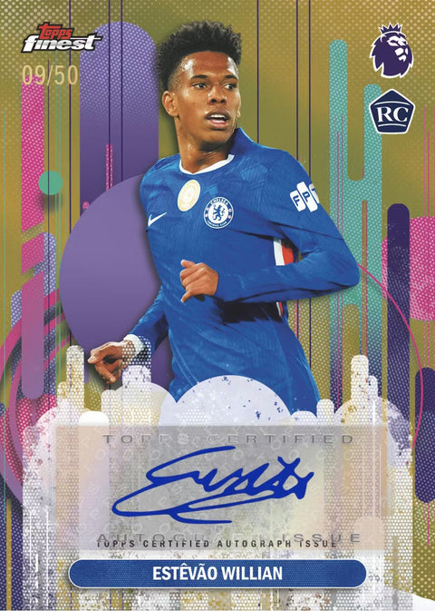 2026 Topps Finest Premier League Hobby Box