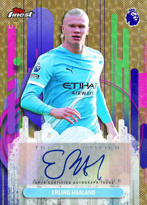 2026 Topps Finest Premier League Hobby Box