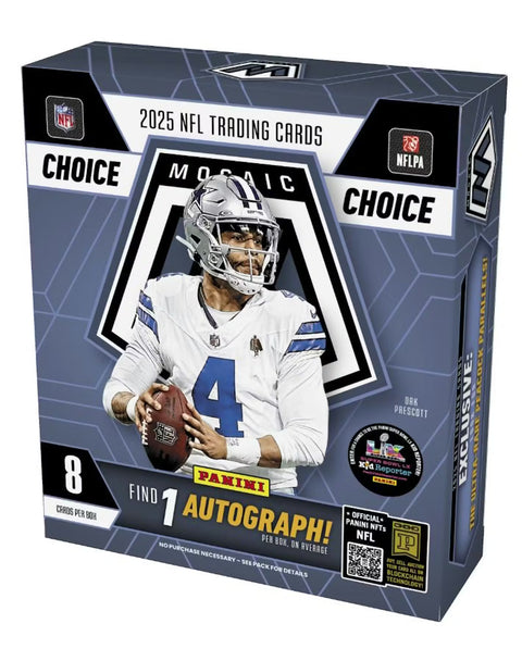 2025 Panini Mosaic Football Choice Hobby Box