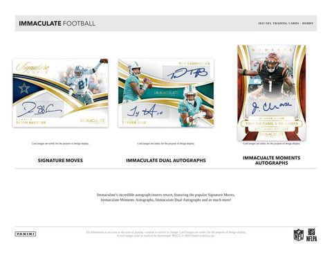 2025 Panini Immaculate Football Hobby Box