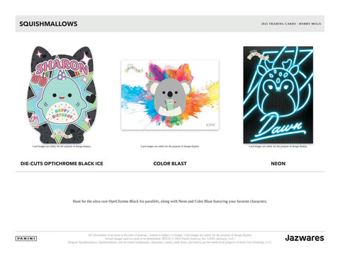 2025 Panini Squishmallows Trading Cards Hobby Mega Box