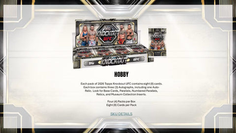 2026 Topps Knockout UFC Hobby Box