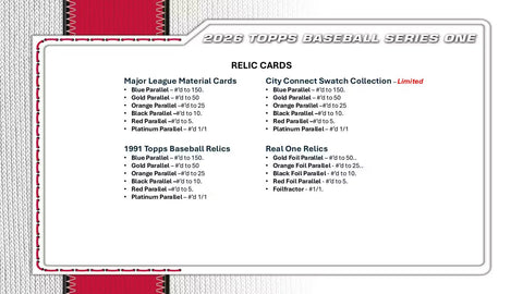 2026 Topps Series 1 Baseball Hobby Box