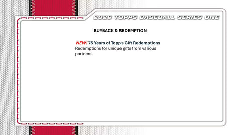 2026 Topps Series 1 Baseball Hobby Box