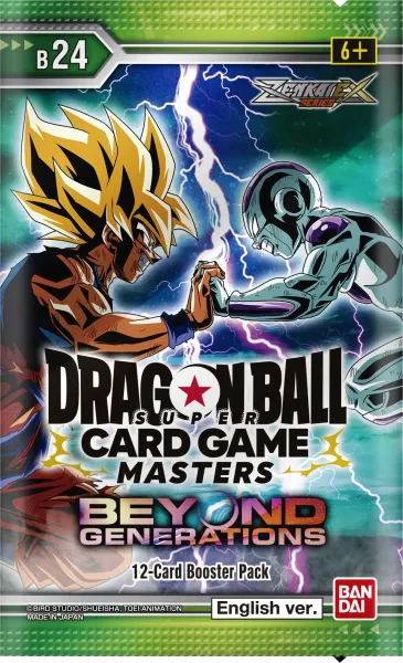 Dragon Ball Card Game: Beyond Generations (B24) – Booster Display (EN)