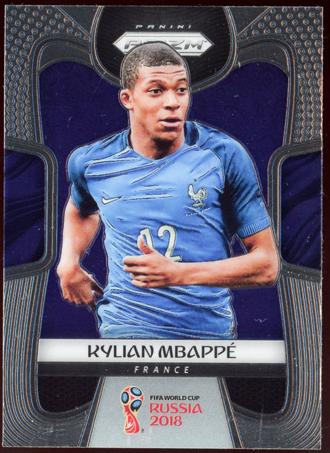 2018 Panini Prizm World Cup Soccer Kylian Mbappe #80