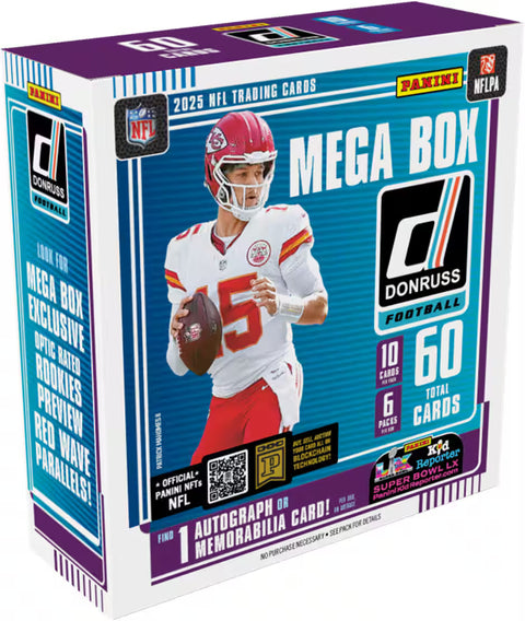 2025 Panini Donruss Football NFL Mega Box