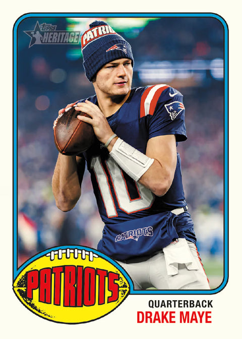 2026 Topps Heritage Football NFL Value Blaster Box