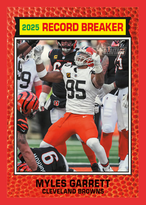 2026 Topps Heritage Football NFL Value Blaster Box