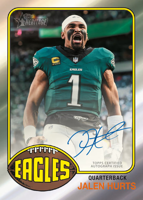 2026 Topps Heritage Football NFL Value Blaster Box