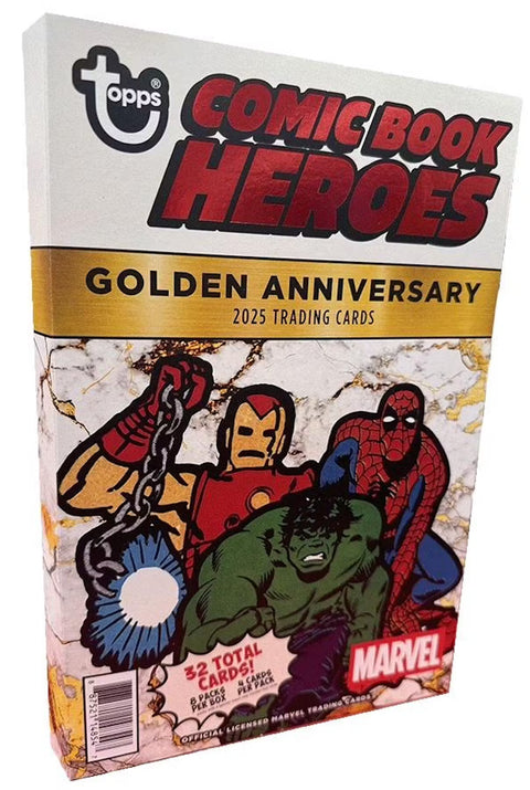 Topps 2025 Marvel Comic Book Heroes 1975 Anniversary Hobby Box