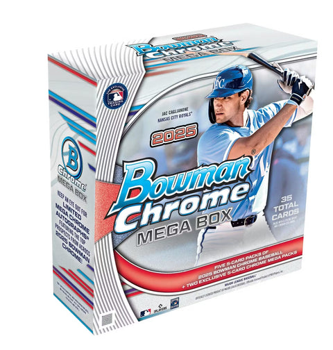 2025 Bowman Chrome Baseball Mega Box