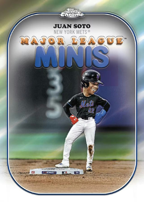 2025 Topps Chrome Update Series Baseball Hobby Pack