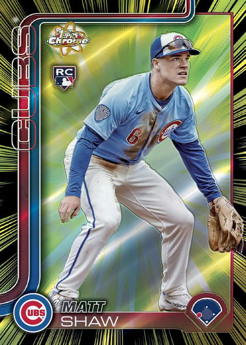 2025 Topps Chrome Update Series Baseball Hobby Pack
