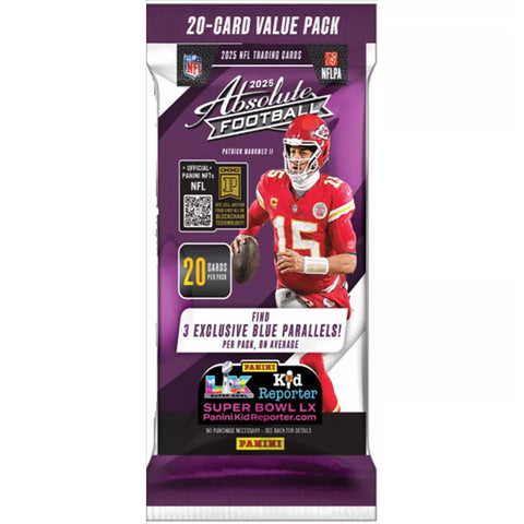 2025 Panini Absolute Football Value Fat Pack