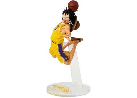 One Piece x NBA Master Stars Figur Monkey D. Luffy (Los Angeles Lakers)