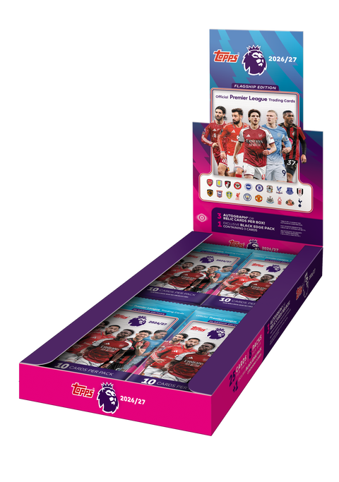 2026-27 Topps Premier League Flagship Edition Hobby Box