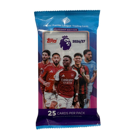 2026-27 Topps Premier League Flagship Edition Hobby Pack
