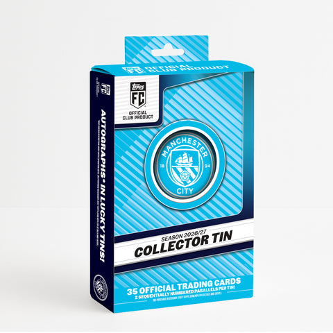 2026-27 Topps Manchester City Collector Tin