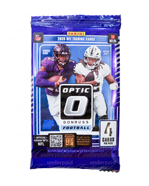 2025 Panini Donruss Optic Football Hobby Pack
