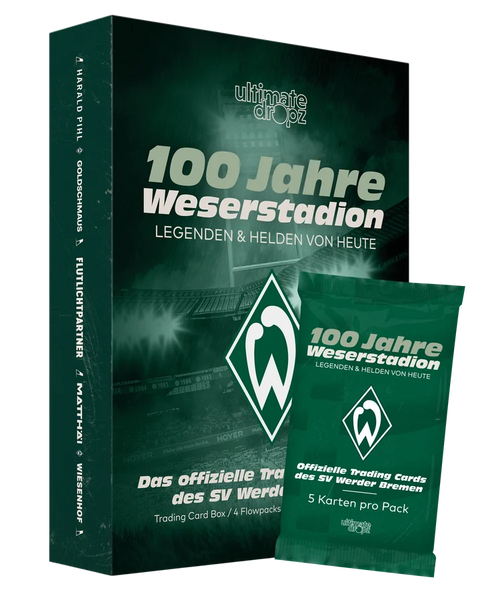 2026 Ultimate Dropz SV Werder Bremen Hobby Box