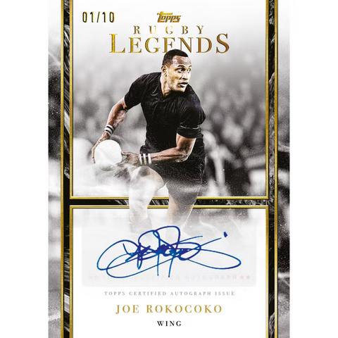 2025-26 Topps Legends Rugby Hobby Box