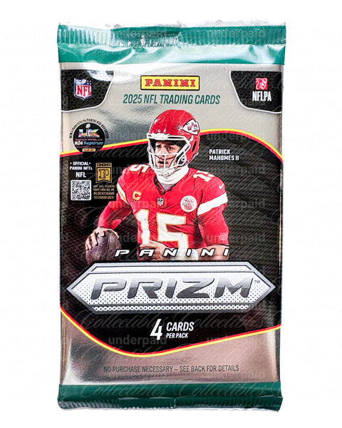 2025 Panini Prizm Football Retail Pack