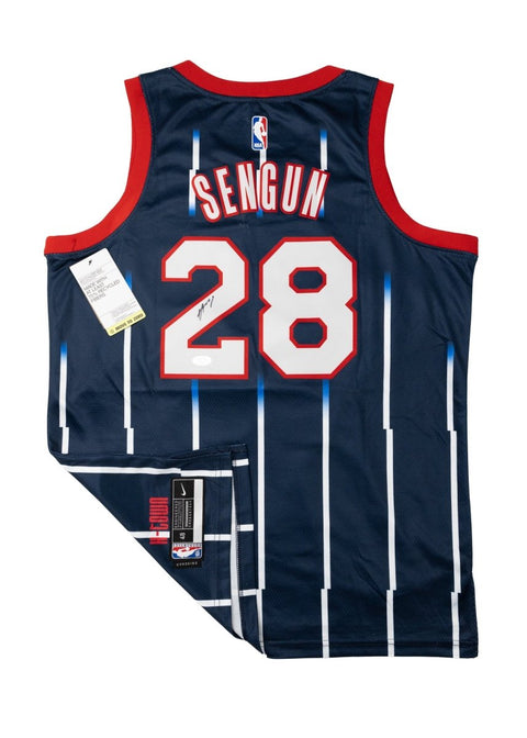 Alperen Sengun Autographed Nike Swingman Jersey Houston Rockets PSA - underpaidcollectibles