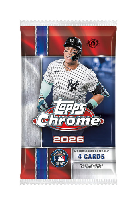 2026 Topps Chrome Baseball Hobby Pack