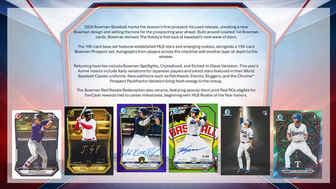 2026 Topps Bowman Baseball Breaker Delight Box