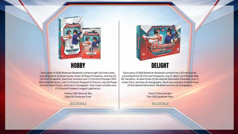 2026 Topps Bowman Baseball Breaker Delight Box