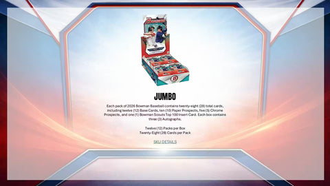 2026 Topps Bowman Baseball Hobby Box