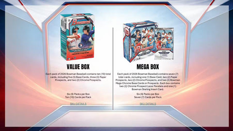 2026 Topps Bowman Baseball Hobby Jumbo Box