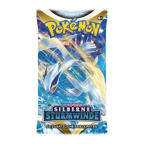 Pokemon TCG: Schwert & Schild Silberne Sturmwinde Booster (DE)