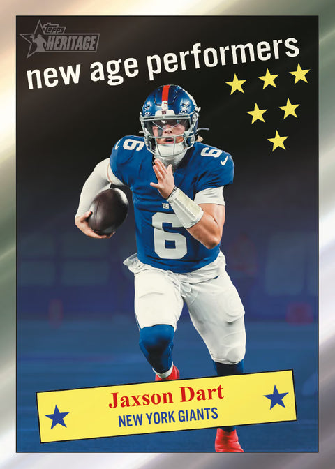 2026 Topps Heritage Football NFL Value Blaster Box