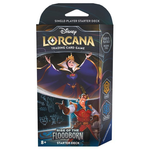 Disney Locarna: Rise of the Floodborn (EN) - Amber & Sapphire Starter Deck - underpaidcollectibles