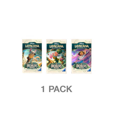 lorcana set 7 booster box Disney Trading Card Game Boosters This card is a real treasure for collectors Disney Lorcana: Archazia's Island Booster
