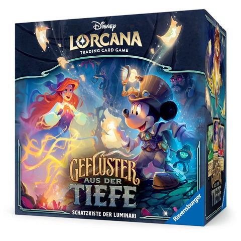Disney Lorcana: Geflüster aus der Tiefe – Schatzkiste der Luminari (DE) - underpaidcollectibles