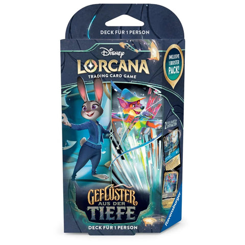 Disney Lorcana: Geflüster aus der Tiefe – Starter Deck Robin Hood & Judy Hopps (DE) - underpaidcollectibles