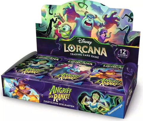 Disney Lorcana TCG: Angriff der Ranke! Booster Display (DE) - underpaidcollectibles