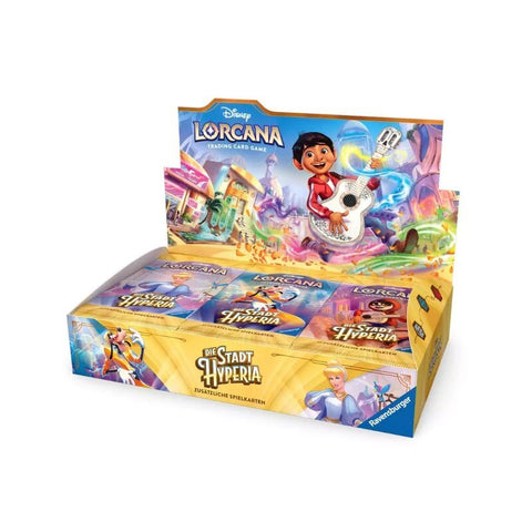 Disney Lorcana TCG: Die Stadt Hyperia Booster Display (DE) - underpaidcollectibles