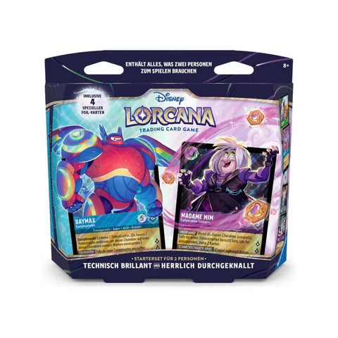 Disney Lorcana TCG: Die Stadt Hyperia Zwei-Spieler Starterdeck (DE) - underpaidcollectibles